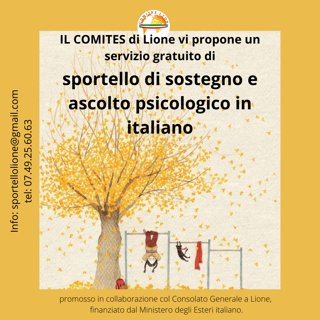 sportello psicologico del Comites di Lione