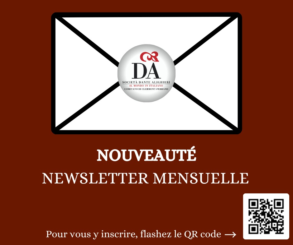 QR code newsletter Dante Comites Lyon